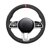 Adatto per Mercedes-Benz Classe C W205 2018-2023, coprivolante per auto cucito a mano, coprivolante per auto antigraffio