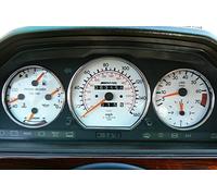 Adatto per Mercedes-Benz W124 1984-1995 anelli del quadrante del calibro crom...