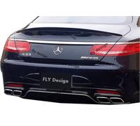 Adatto Per MERCEDES Classe S 217 Coupé Cabrio NERO LUCIDO Spoiler Posteriore
