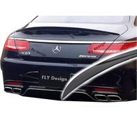 Adatto Per MERCEDES Classe S Tuning Coupé Cabrio Tesoro Opaco NERO SPOILER He