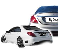 Adatto Per MERCEDES W222 Spoiler A-Still Tipo Body Kit Lèvre Trunk Lip Becquet