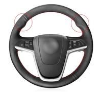 Adatto per Meriva (B) 2010-2017, coprivolante per Auto, Nero, coprivolante Cucito a Mano