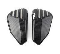Adatto per modelli Harley Davidson Sportster XL 883 1200 2004-2010 2011 2012 2013 1 paio di copri batteria laterali Moto Copertura Laterale della Batteria Coperchio a(Carbon Fiber Pattern)