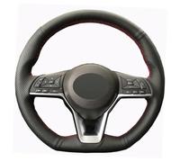 Adatto per Nissan Micra K14 2017-2021, coprivolante per auto, antiscivolo e resistente all'usura, decorazione per auto