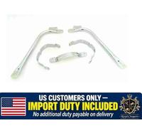 Adatto per parafango posteriore cromato Bsa A7 A10 Superrocket Goldstar