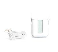 Adatto per Pola Roid Mini Link 3 custodia per stampante, borsa in pelle PU, borsa a tracolla portaoggetti, bianco, 1 pezzo