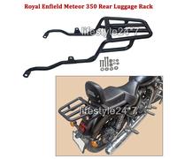 Adatto per portapacchi posteriore Royal Enfield Meteor 350, nero opaco
