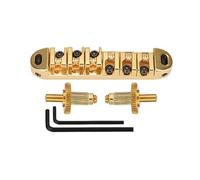 Adatto Per Principianti Con Dado E Cordiera Regolabili Per Chitarra Elettrica Con Ponte Con Cuscinetti A Sfera Chitarra Bridge(Gold)