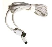 Adatto per Razer USB-C a USB dati e cavo di ricarica, adatto per mouse da gioco wireless Viper V2/HeadeAdder V3/Basilisk V3 (bianco)