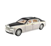 Adatto Per Rolls-Royce Phantom 1:32 Modello Di Auto Pressofusa In Metallo Con Simulazione Di Suoni E Luci Regalo Da Collezione(White)