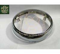 Adatto Per Royal Enfield 7" Meteor 350CC Fari A Led Cerchio Esterno Cromato
