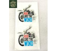 Adatto Per Royal Enfield Adesivo 3D Di Alta Qualità Ride Like The Wind