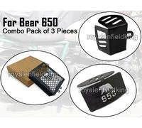 Adatto Per Royal Enfield Bear 650 "Pacchetto Combo Di Accessori 3 Pz CP-42"