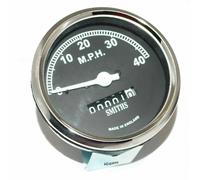 Adatto per Royal Enfield Bullet Replica Smiths tachimetro miglia / ora 0-40 MPH