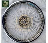 Adatto Per Royal Enfield Cerchio Anteriore Disco Modello 19" 80 Raggi