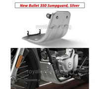 Adatto Per Royal Enfield Classic 350, Meteor, Nuovo Bullet "Sump Guard Argento"