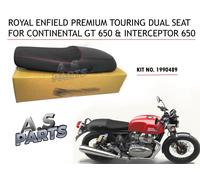 Adatto per Royal Enfield Continental GT 650 - Sedile doppio nero Premium Touring