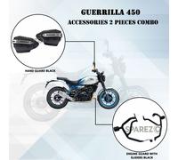 Adatto per Royal Enfield Guerrilla 450 "Pacchetto combinato paramani e...