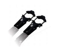 Adatto Per Royal Enfield Himalayan 450 Supporto Fari Nebbia Nero