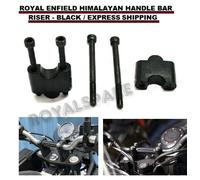 Adatto per Royal Enfield Himalayan "Handle Bar Risers - NERO"