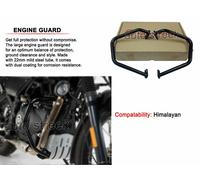 Adatto Per Royal Enfield Himalayan Parafango Motore Crash Bar Nero