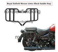 Adatto Per Royal Enfield Meteor 350 "SOSTEGNO SADDLE NERO"