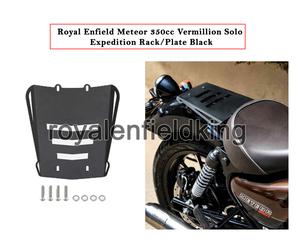 Adatto Per Royal Enfield Meteor 350 Vermillion Solo Expedition Rack Nero
