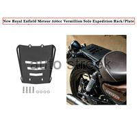 Adatto Per Royal Enfield Meteor 350CC "Vermilione Solo Rack D'Expedition Nero"
