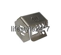 Adatto per Royal Enfield "Oil Container Guard Silver" per Himalayan