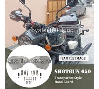 Adatto Per Royal Enfield Shotgun 650 "Kit Di Protezione Trasparente Per Le Mani"