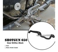 Adatto Per Royal Enfield Shotgun 650 Pedale Del Cambio Con Gomma, Nero