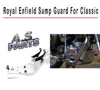 Adatto per Royal Enfield "Silver Sump guard" Classic 350 & 500cc Bullet 350 &...
