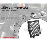 Adatto Per Royal Enfield Super Meteor 650 Griglia Radiatore Nera