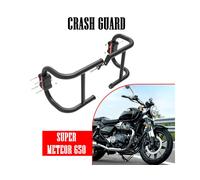 Adatto Per Royal Enfield Super Meteor 650 "Paraurti Motore Nero"