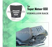 Adatto Per Royal Enfield Super Meteor 650 Vermillion Solo Rack/Plate, Nero