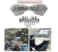 Adatto per Royal Enfield Super Meteor, GT e Interceptor 650 paramani trasparente