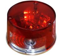 Adatto per Royal Enfield Thunderbird nuovo fanale posteriore rotondo con lamp...