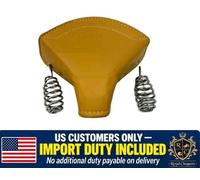 ADATTO PER SELLA PICCOLA LYCETTE SOLO SEAT-BSA BANTAM D1D3 TANK BROWN & CHROM...