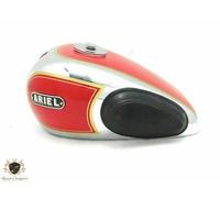 Adatto per serbatoio benzina Ariel 350cc in acciaio verniciato rosso e...
