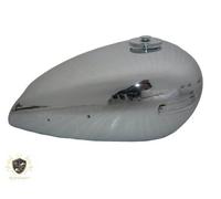 ADATTO PER SERBATOIO BENZINA ARIEL 500cc CROMATO CON TAPPO E RUBINETTO