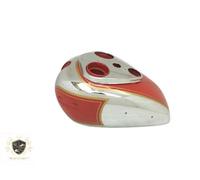 ADATTO PER SERBATOIO BENZINA ARIEL PRE WAR 350cc RED HUNTER ROSSO E CROMATO