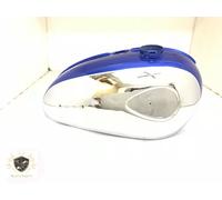 Adatto per serbatoio benzina Bsa A65 Thunderbolt Royal Star blu e cromato ver...