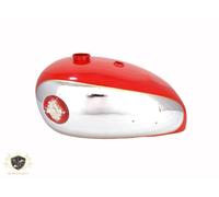 ADATTO PER SERBATOIO BENZINA/CARBURANTE CROMATO VERNICIATO ROSSO BSA A7 A10