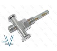 Adatto per serbatoio benzina carburante Triumph BSA ottone doppio stantuffo e...