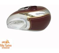 ADATTO PER SERBATOIO BENZINA TRIUMPH T90 5T SPEED TWIN CROMATO E VERNICIATO 1948