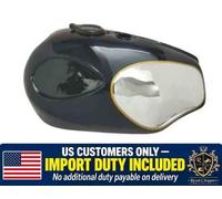 ADATTO PER SERBATOIO CARBURANTE BSA A65 SPITFIRE, FIREBIRD CROMATO E...