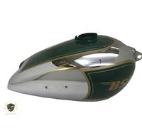 ADATTO PER SERBATOIO CARBURANTE BSA M20 CROMATO VERNICIATO VERDE "MODELLO CIVILE