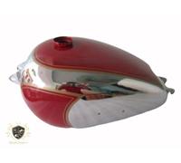ADATTO PER SERBATOIO CROMATO E VERNICIATO ROSSO MODELLO STANTUFFO BSA 1950 A7