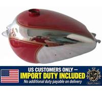 ADATTO PER SERBATOIO CROMATO E VERNICIATO ROSSO MODELLO STANTUFFO BSA 1950 A7