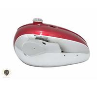 ADATTO PER SERBATOIO CROMATO VERNICIATO CILIEGIA BSA A65 THUNDERBOLT 4 GALLON...